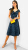 4-A1856 Kenna Vintage Print Dress