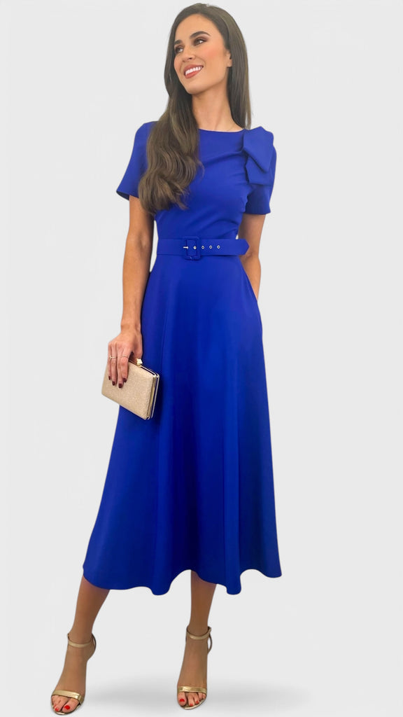 5-A2141 Emery Royal Flare Dress