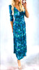 5-A2152 Peacock Teal Jersey Dress