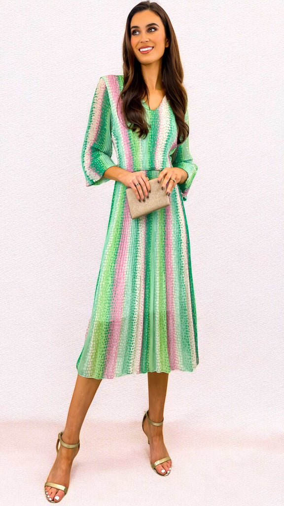A2269 Laira Mint Loose Top Dress
