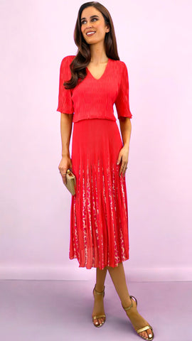 A2280 Bossela Shirt Dress Pink