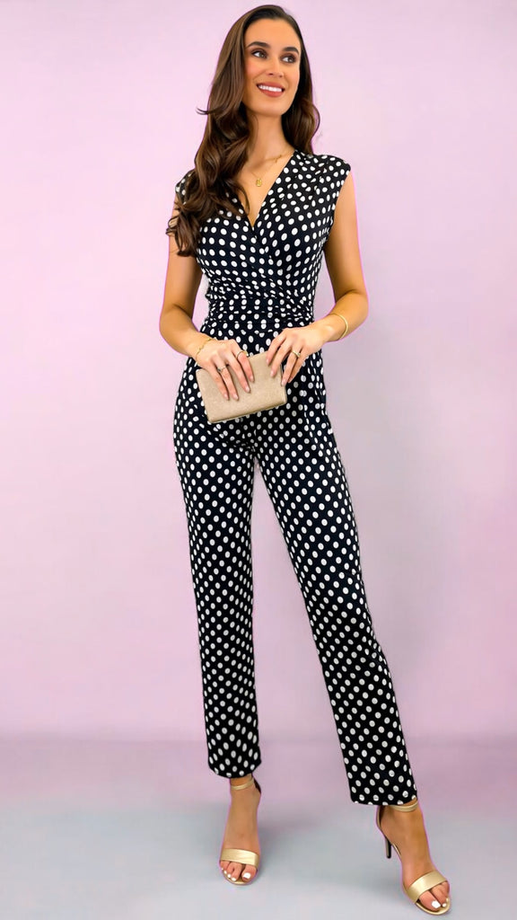 A2341 Polka Dot Jumpsuit