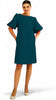 A2535 Verity Dark Green Shift Dress