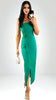 A2545 Sandra Green Bardot Dress