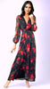 A2570 Hope & Ivy Camilla Wrap Dress