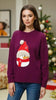A2602 Plum Santa Jumper Knit