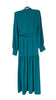 A2794 Milara Teal High Neck Dress