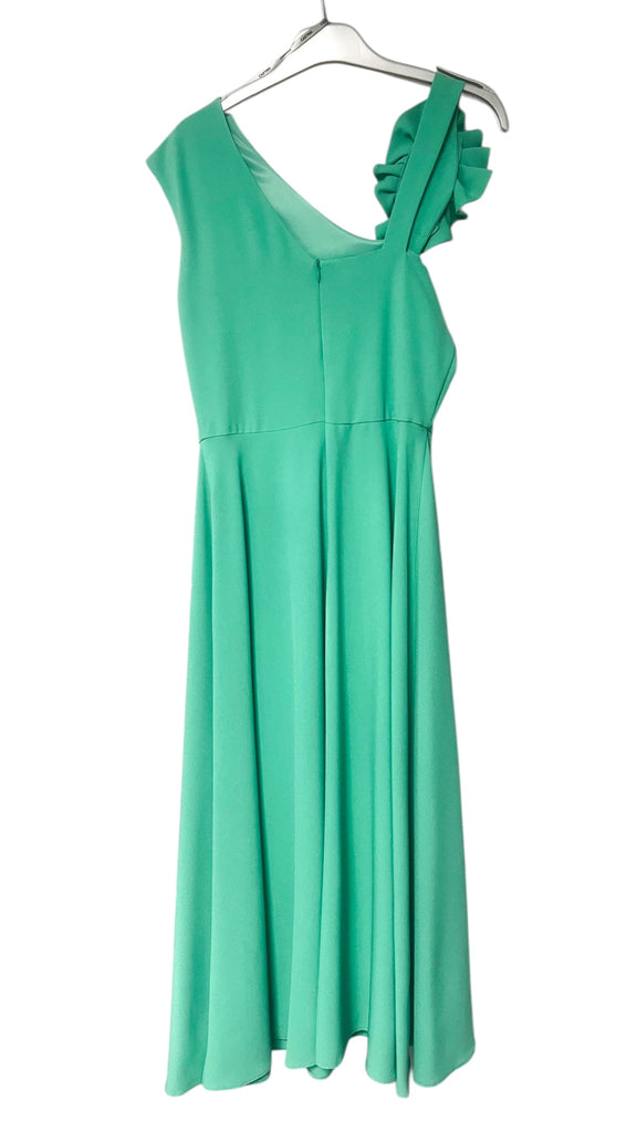 A2859 Wendy Applique Flare Dress