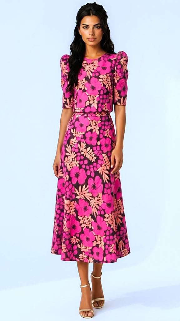 A3006 Elsa Top & Skirt Combo