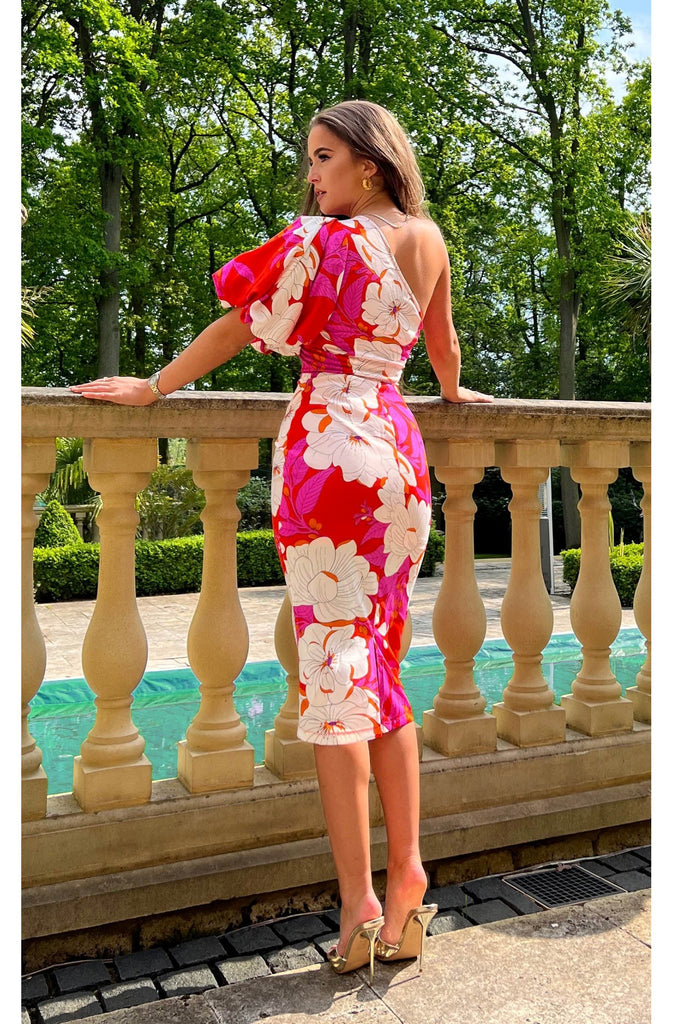 A0889 Willow One Shoulder Dress