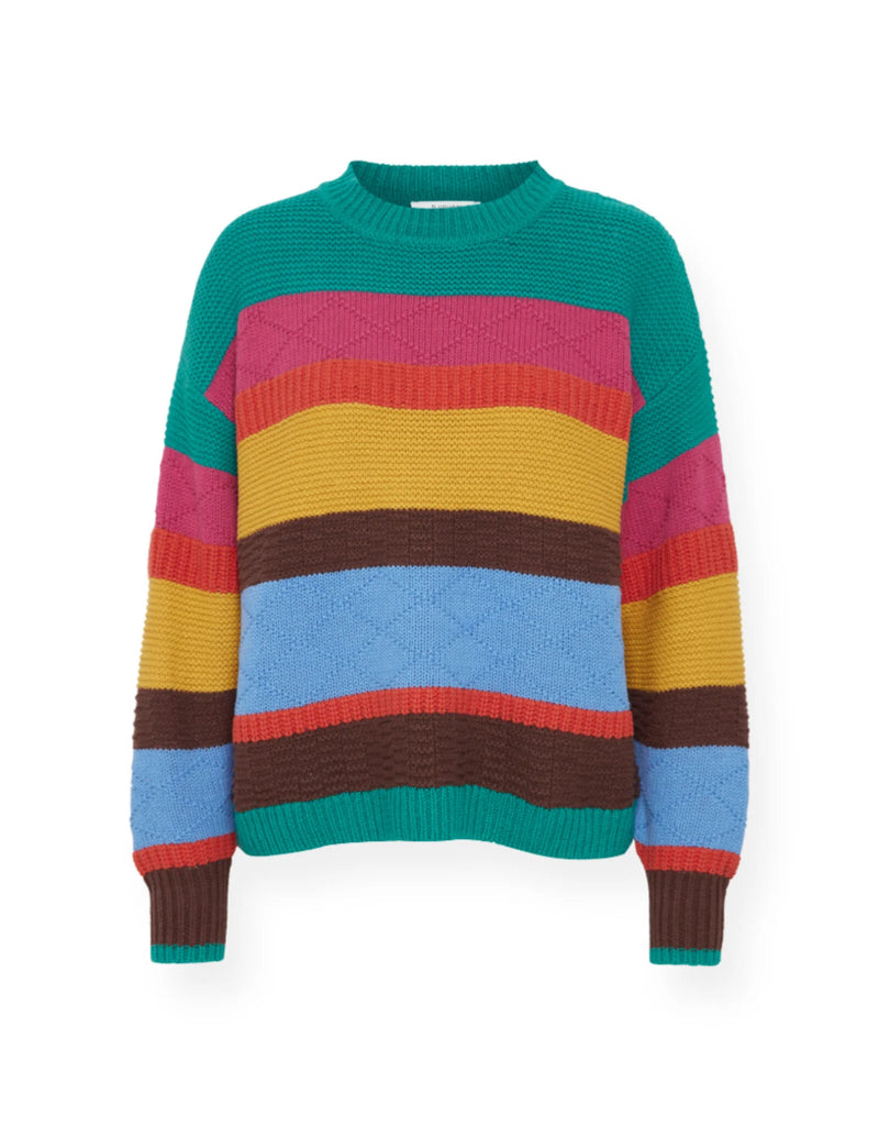 A1114 Byoma Stripe Knit Jumper