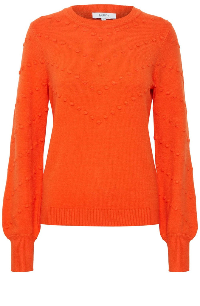 A1064 Bynonina Dot Jumper Orange