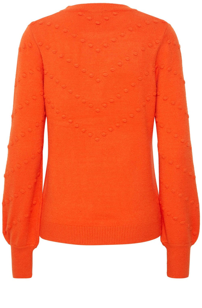 A1064 Bynonina Dot Jumper Orange