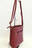 3-1200 Burgundy Handbag