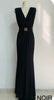 A2697 Tilda Black Bodycon Maxi Dress