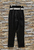 A3178 Black Chino Cotton Trousers