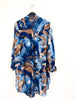 A2165 Madrigal Royal Print Shirt Top