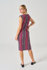 4-A1575 Python Print Dress
