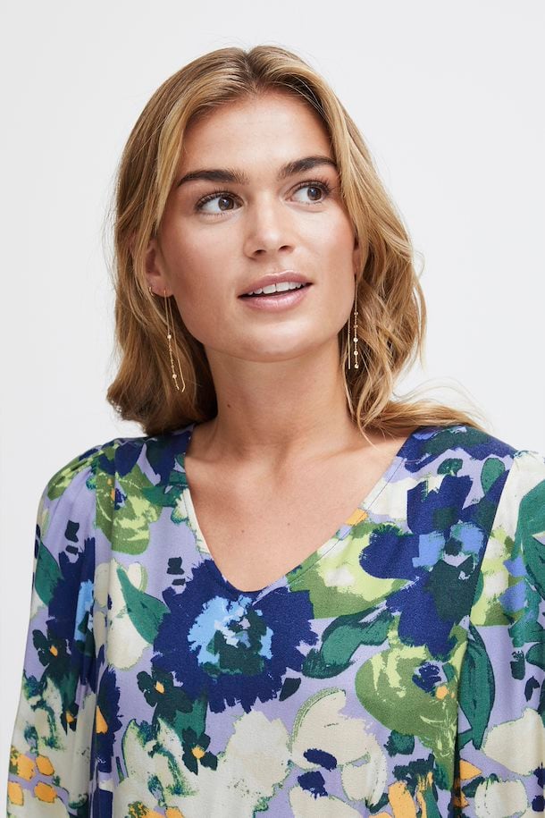 A1020 Frmosa Multi Print Dress