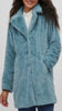 A2560 Viebba Faux Fur Coat Duckegg