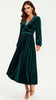 A2739 Sophine Velvet Midi Dress