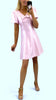 4-A2409 Tammie Pink Shift Dress