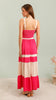 4-A2484 Nataila Flounce Maxi Dress