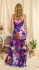 A2419 Rowyn Purple Print Maxi Dress