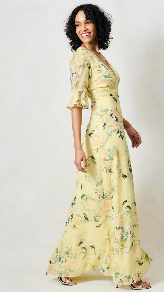 A2872 Hope & Ivy Goldie Open Back Dress