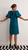 A2535 Verity Dark Green Shift Dress