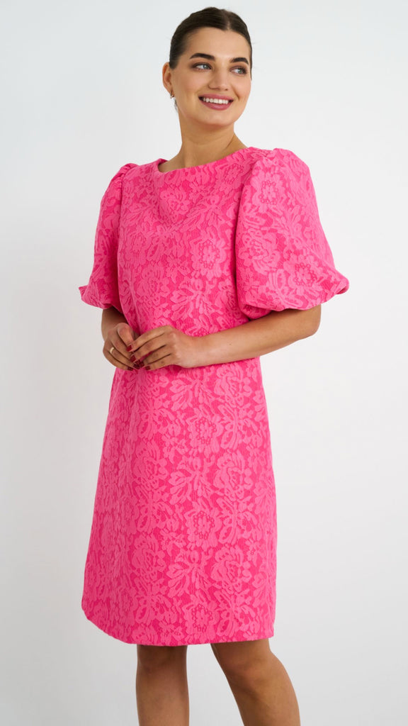 A2296 Verity Pink Shift Dress