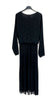 A2699 Black Sleeved Loose Top Dress