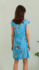 A2482 Nikki Turquoise Linen Dress