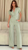 A2299 Sage Green Bridget Jumpsuit