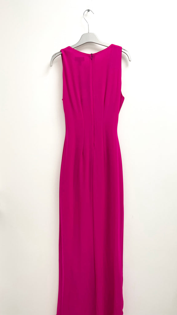 A1494 Matilde Pink Ruffle Dress