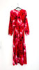 1-A2214 LillieRose Red Print Dress