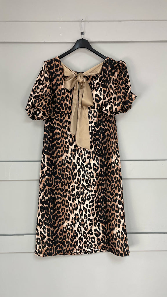 A2723 Verity Leopard Shift Dress