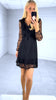 A2618 Vicky Black Lace Dress