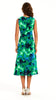 A2813 Winnie Green Floral Dress