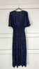 A2712 Maritta Navy Sequin Dress