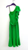 A2313 Millie Green One Shoulder Dress