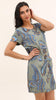 4-A2483 Gouldi Khaki Linen Dress