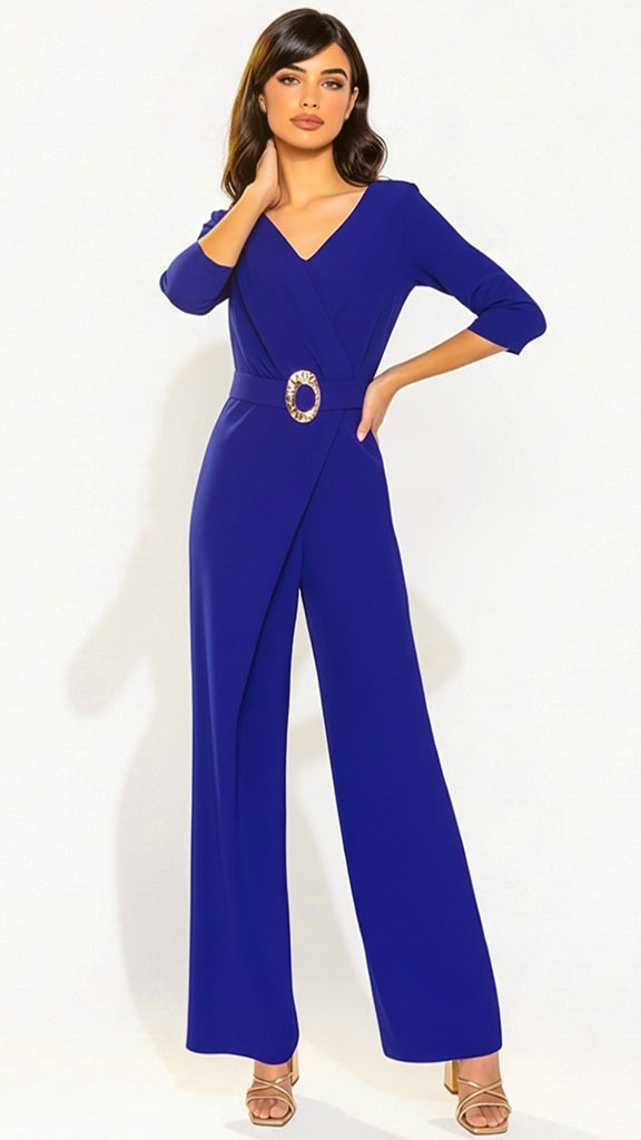 A2889 Nancy Royal Jumpsuit