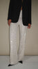 A2762 Beige Sequin Trousers