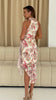 A2442 Priya Pastel Floral Halter Dress