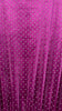 A2591 Plum Sparkle Velvet Pleat Dress