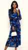 A2583 Chiarina Royal Print Pleat Dress