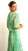 A2457 Mint Dotty Loose Top Dress