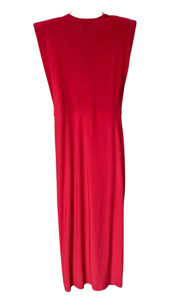 A2833 Red Nell Bodycon Rouched Dress
