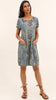 4-A2483 Gouldi Khaki Linen Dress